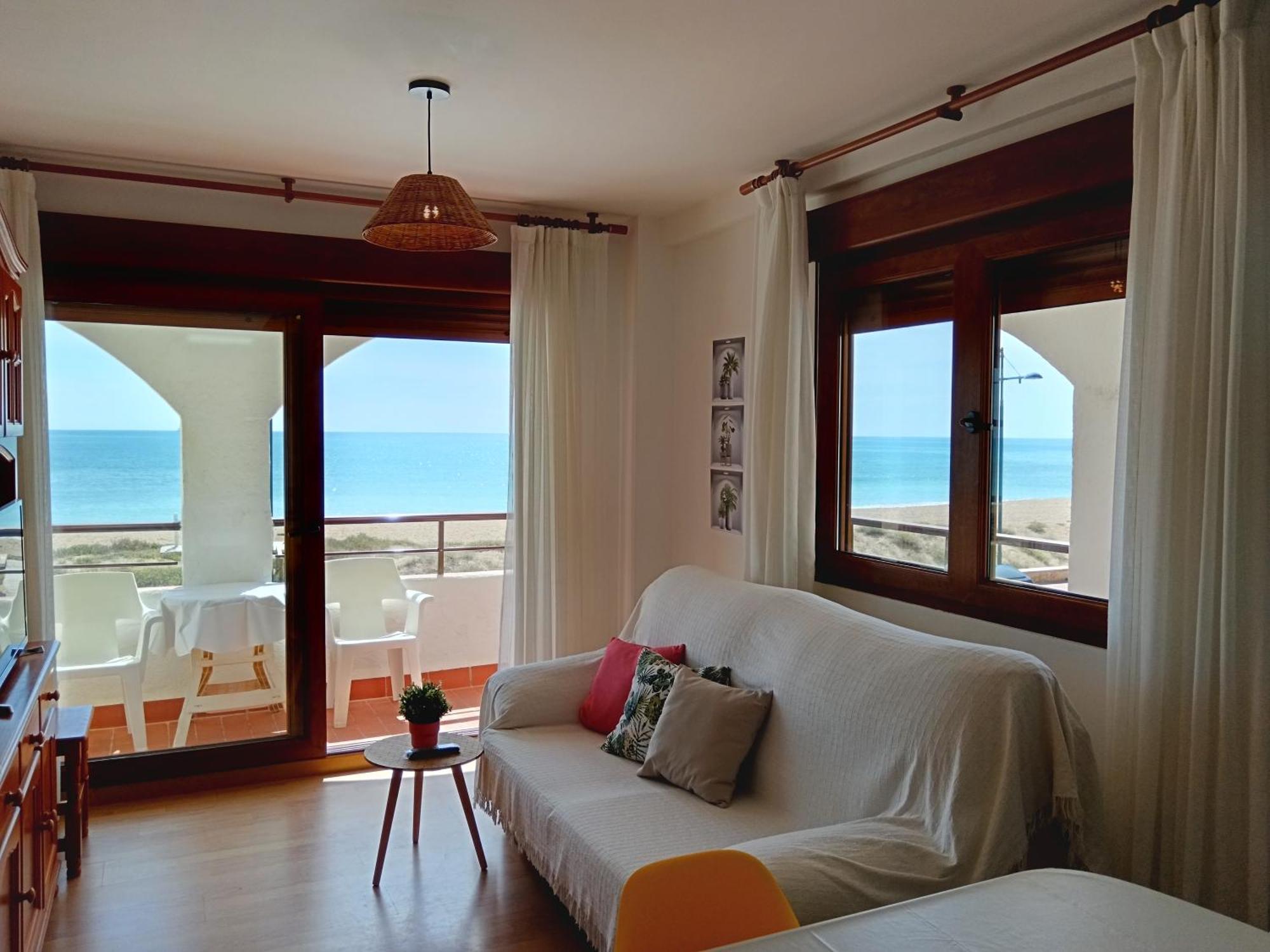 Primera Linea De Playa, Ada Benedicto Xiii, Aire Acondicionado, Wifi, Parking Peñíscola المظهر الخارجي الصورة