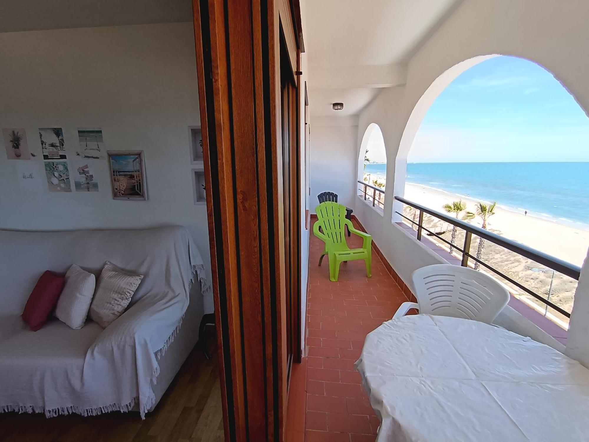 Primera Linea De Playa, Ada Benedicto Xiii, Aire Acondicionado, Wifi, Parking Peñíscola المظهر الخارجي الصورة