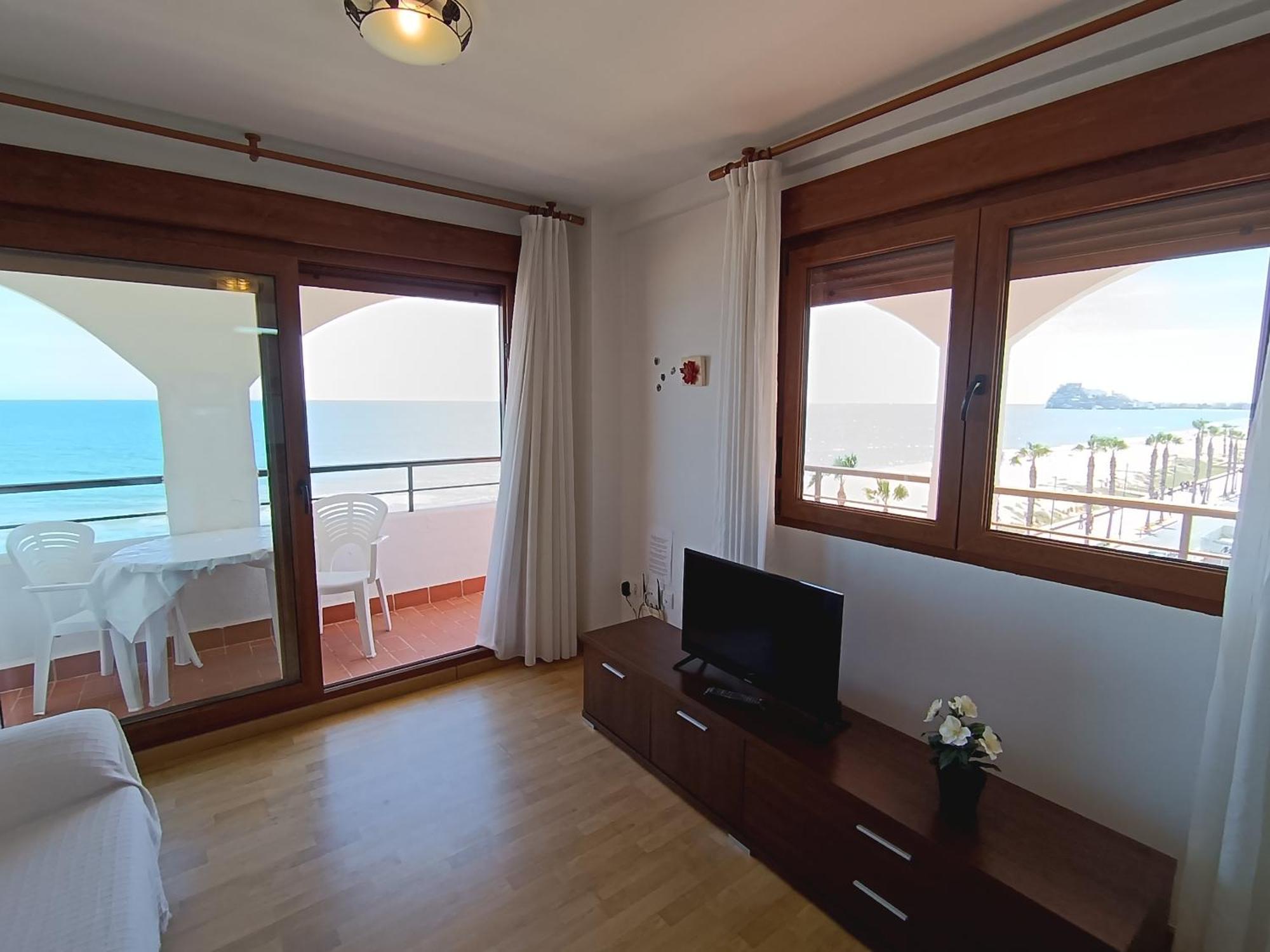 Primera Linea De Playa, Ada Benedicto Xiii, Aire Acondicionado, Wifi, Parking Peñíscola المظهر الخارجي الصورة